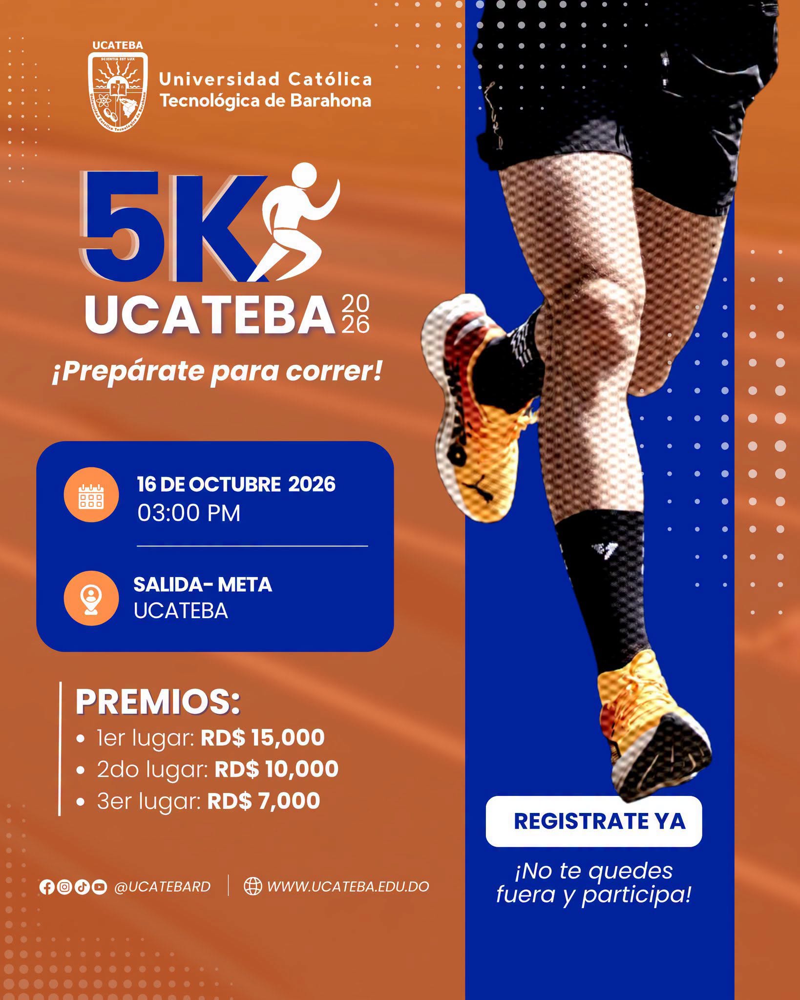 Carrera 5K UCATEBA 2026