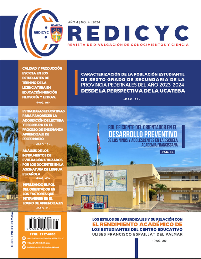 Revista REDICYT 2024 EDICION 04